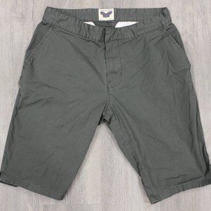 Abercrombie And Fitch Dark Gray/Green Shorts